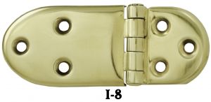 Icebox Recreated Pair of Plain 3/8" Offset Hinges (I-8)