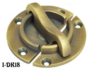 Brass Table Leaf Latch or Cupboard Latch (I-DK18)