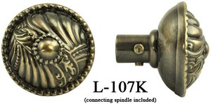 Victorian P&F Corbin Roanoke Recreated Door Knob (L-107K)