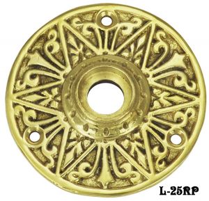 Eastlake Style Doorknob Rose (L-25RP)