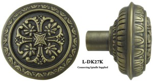 Victorian Style Gothic Doorknobs Set (L-27K)