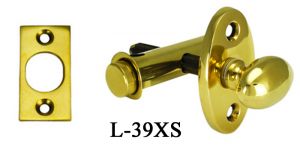 Extra Short Deadbolt 1 1/2" Long With 3/4" Backset (L-39XS)