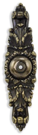 Gorgeous Large Rococo Doorbell 15" Tall (L-59BL)