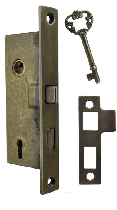 Antique Mortise Locks for Skeleton Keys - Antique Hardware>Locks & Latches  - The Preservation Station