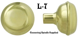 Victorian Pair of Antique Hardware Doorknobs (L-7)