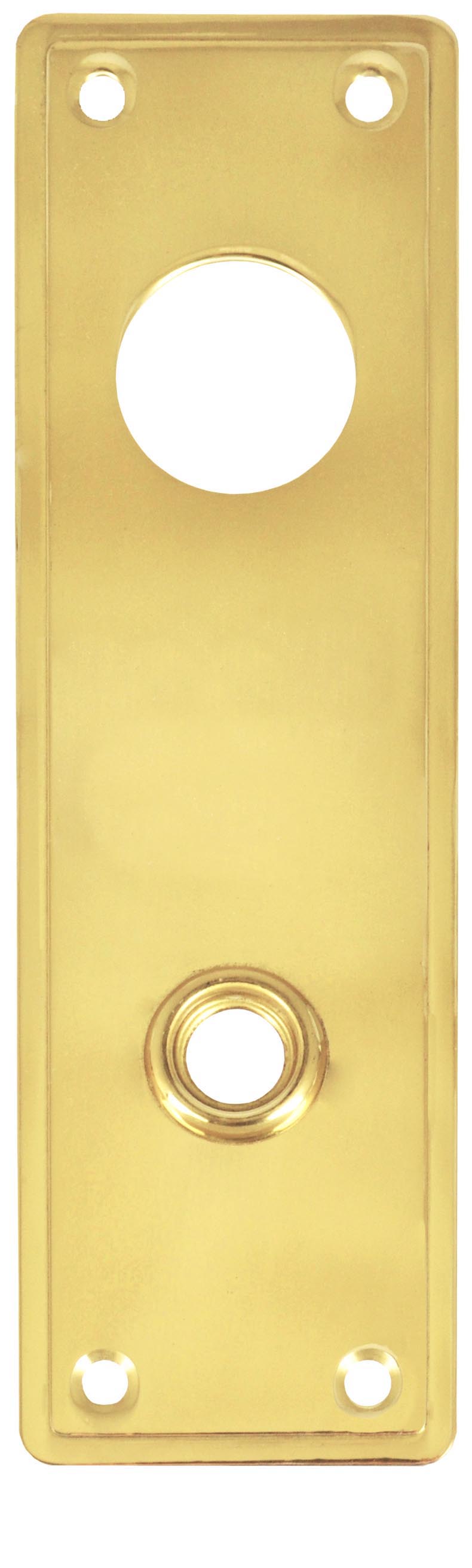 Entry shop door plate