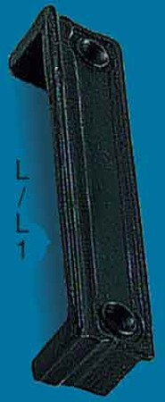 Small Cast Iron Rim Lock Receiver (L-L1)