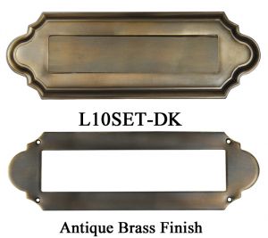 Plain Letter Slot Set for Mail (L10SET)