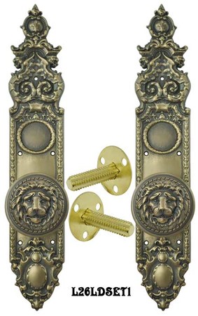Victorian brass door plates deals