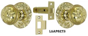 Solid Brass Tubular Passage Door Set (L5APSET3)