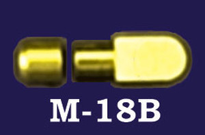 Dozen Superb Quality 2-Part Shelf Brackets (M-18B)