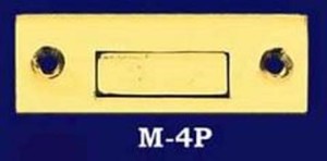Rolltop Desk Square Lock Plate For M-4 Lock (M-4P)