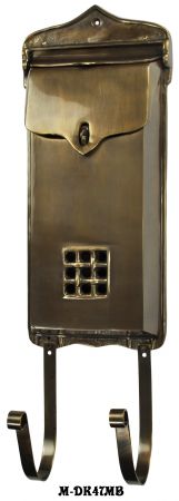 Cast Brass Standard Size Mail Box (M-47MB)