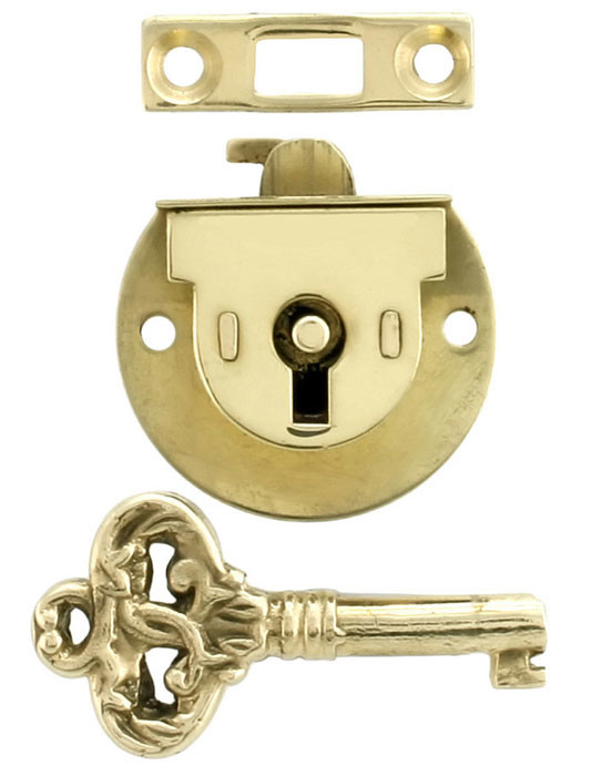 Small Jewelry Box Lock & Key (S-A12)