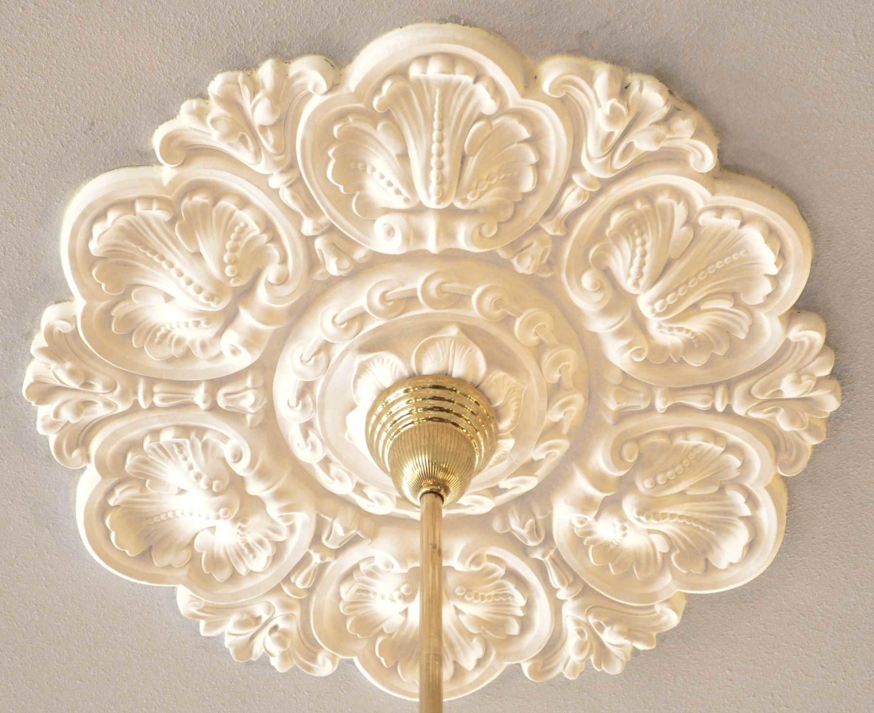 Vintage Hardware Lighting Recreated Acanthus 30 Diameter Real