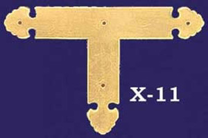 Fancy Design Flat "T" Trim Piece (X-11)