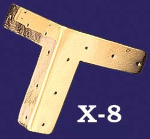 Plain Base Mounted "T" Trim (X-8)