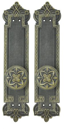 Gothic Byzantine Interior Passage Door Set (Z230LPSET)