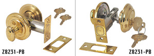 Baldwin Deadbolt Cylinder Lock 2 1/2