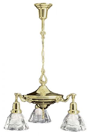 Victorian 3 Light Hanging Pan Light (ZA-433)