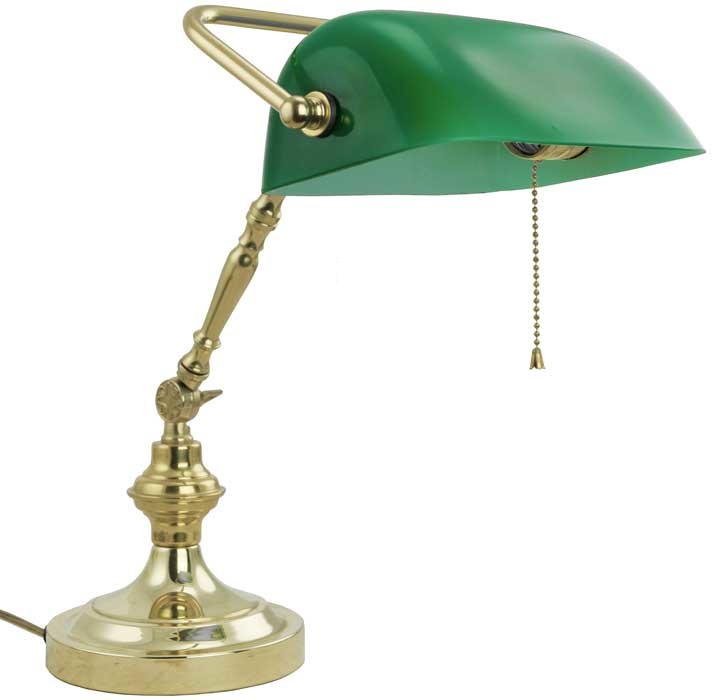 Vintage Hardware & Lighting - Adjustable Bankers Lamp (ZA-50)