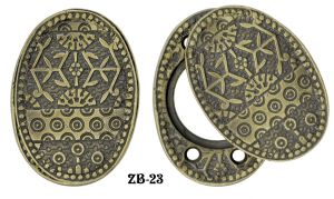 Victorian Windsor Pattern Lock Cylinder Swing Cover Plate (ZB-23)