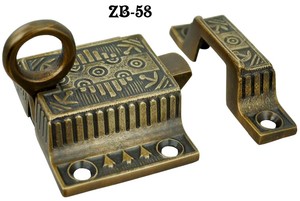 Vintage Antique Style Windsor Pattern Transom Window Latch (ZB-58)