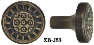 Victorian Windsor Pattern 1 1/4" Cabinet Knob (ZB-J53)
