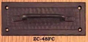 Arts & Crafts Large Copper Handle Field Pattern (ZC-48FC)