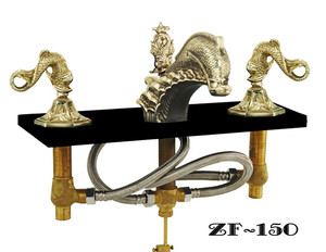 Oriental Dolphin Or Sea Dragon Faucet Set (ZF-150)