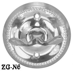 Beaded Edge Design Robe Hook (ZG-6)