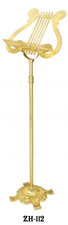Decorative Brass Adjustable Music Stand (ZH-112)