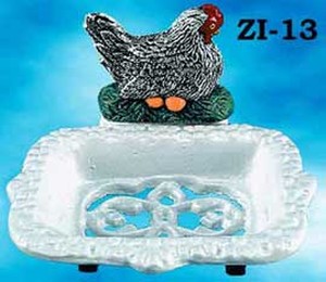 Hen Soap Or Card Holder (ZI-13)