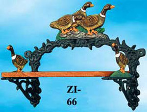 Cast Iron Duck Small Shelf (ZI-66)