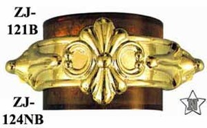 Art Deco Bow Waterfall Handle 2 1/2" Boring (ZJ-121B)