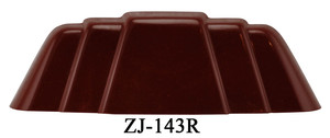 Art Deco Bakelite Red Bin Or Finger Pull 3" Boring (ZJ-143R)