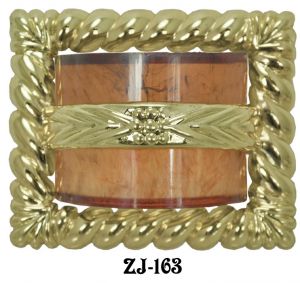 Art Deco Waterfall Rope Buckle Handle 2 1/2" Boring (ZJ-163)