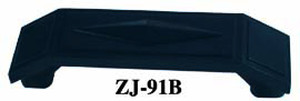 Art Deco Bakelite Navy Blue Diamond Bridge Handle 3" Boring (ZJ-91B)