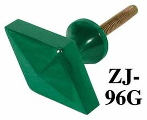 Art Deco Bakelite Green Diamond Shape Knob (ZJ-96G)