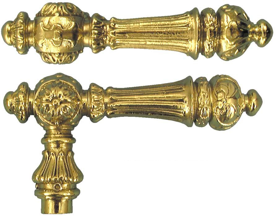 Tubular Lock Grip Entry Sets in Cast Brass