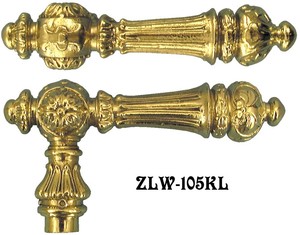 Vintage Hardware & Lighting - Victorian Recreated Amiens Gothic Door Knob  (ZLW-274K)