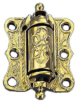 Decorative Victorian Door Coiled Spring Hinge (ZLW-108)