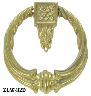 Vintage Victory Ring Large Rope Design Drop Pull Handle (ZLW-112D)