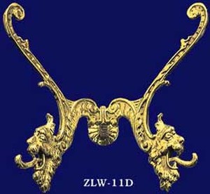 Antique Recreated Dramatic Double Hook (ZLW-11D)