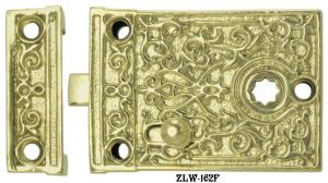 Recreated Mallory & Wheeler Privacy Rim Lock 2 5/8" Backset (ZLW-162F)