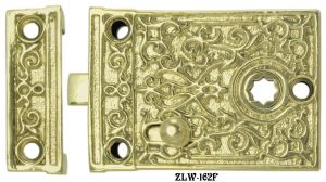 Recreated Mallory & Wheeler Privacy Rim Lock 2 5/8" Backset (ZLW-162F)