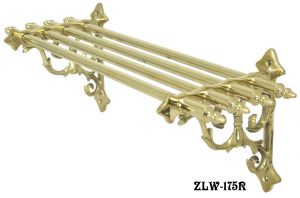 Ornate Victorian Bathroom Towel Shelf 19" Long (ZLW-175R)