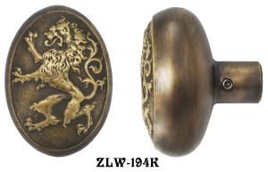 Victorian Sargent Antwerp Lion Door knob (ZLW-194K)