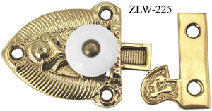 Porcelain Knob Cupboard Latch (ZLW-225)