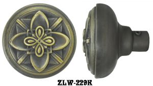 Victorian Recreated Amiens Design Byzantine Gothic Door Knob (ZLW-229K)